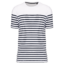 White / Navy Stripes