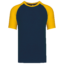 Navy / Yellow