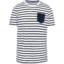 White / Navy Stripes
