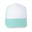 White / Pastel Cyan