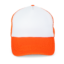 White / Vermillon Orange