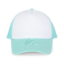 White / Pastel Cyan