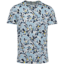 Ivory Floral Blue